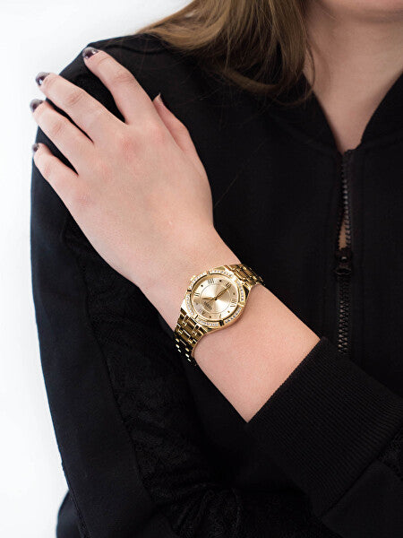 GUESS COSMO GW0033L2 Only Time - Armbanduhr 36 mm Gold ansicht-5
