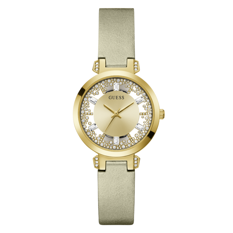 GUESS CRYSTAL CLEAR GW0535L4 Only Time - Armbanduhr 38 mm Gold ansicht-2