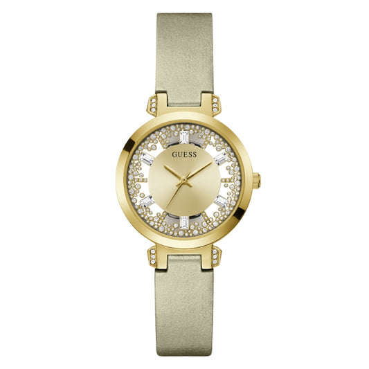 GUESS CRYSTAL CLEAR GW0535L4 Only Time - Armbanduhr 38 mm Gold