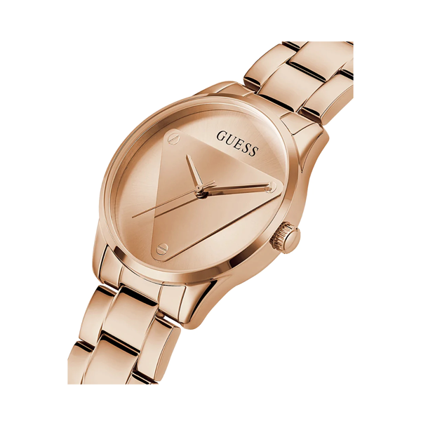 GUESS EMBLEM GW0485L2 Only Time Armbanduhr 36 mm Gold