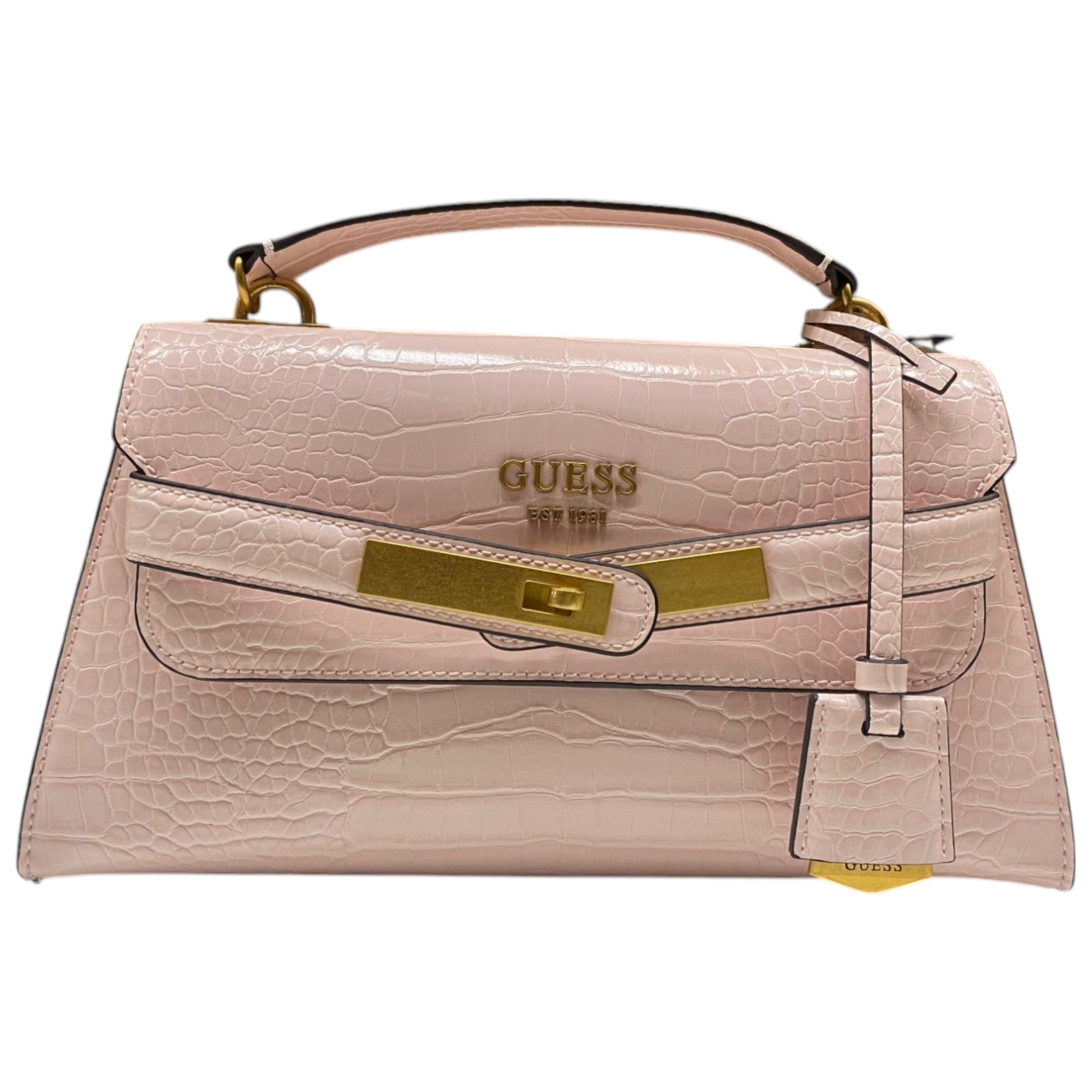 Guess Guess, Enisa, Polyurethan, Textiltasche, Puderrosa, CA842120, Für Frauen, 29 x 16,5 x 11 cm Regular