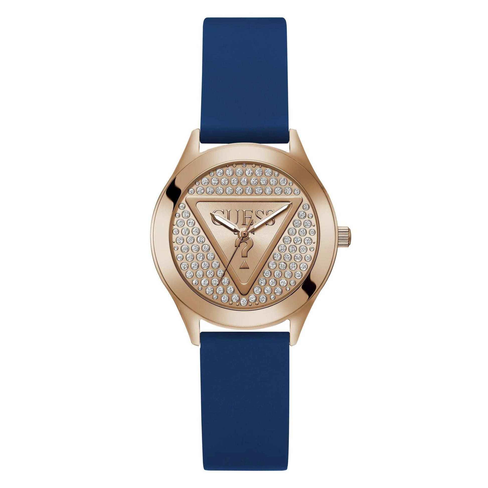 GUESS GLITZ PLAQUE GW0745L4 Only Time - Armbanduhr 34 mm Gold