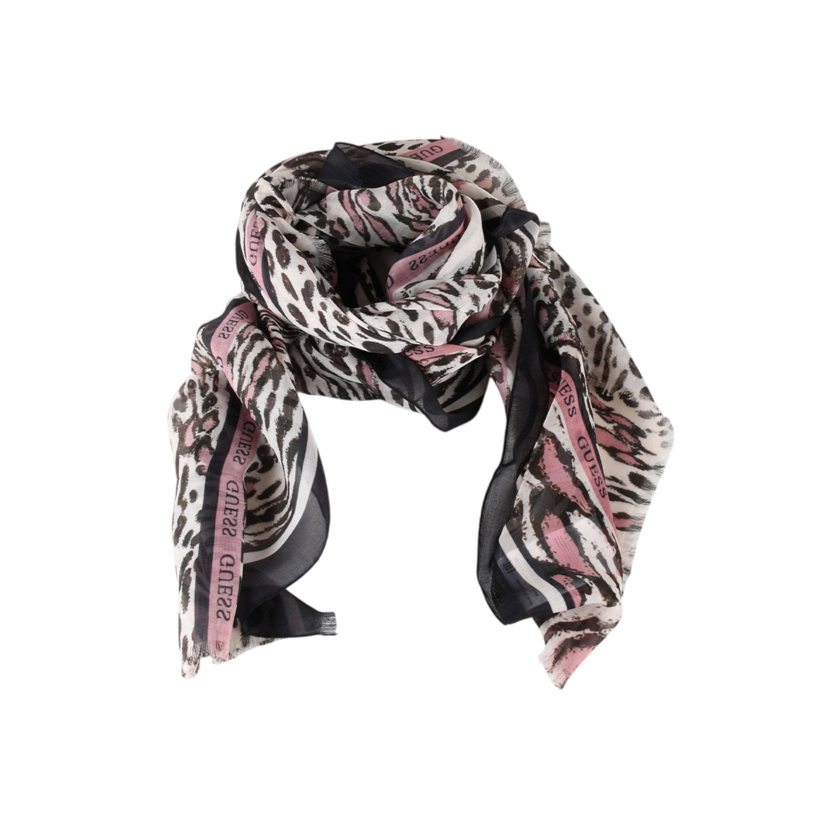 Guess Guess, Guess, Textilschal, Rosa, 90 x 180 cm, Für Frauen Regular