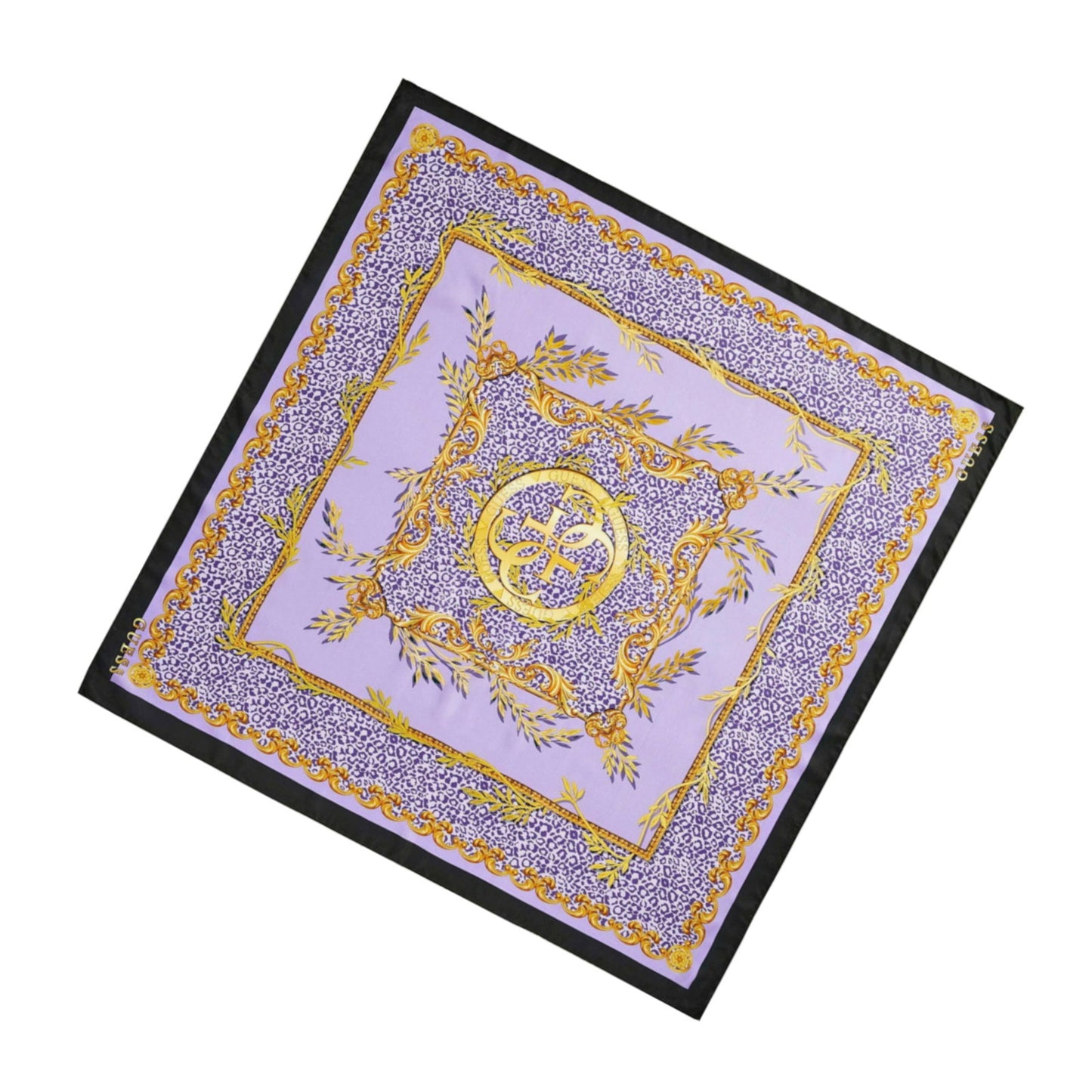 Guess Guess, Guess, Textilschal, Violett, 90 x 90, Für Frauen Regular