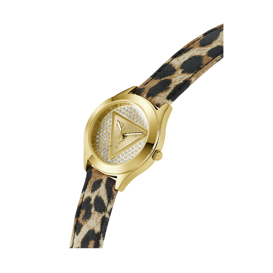 GUESS GW0745L2 Only Time Armbanduhr 34 mm Gold