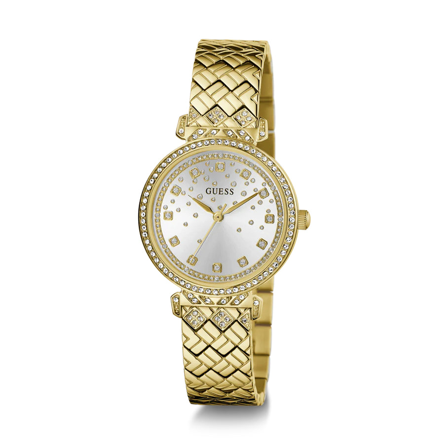GUESS GW0763L2 Only Time Armbanduhr 32 mm Gold