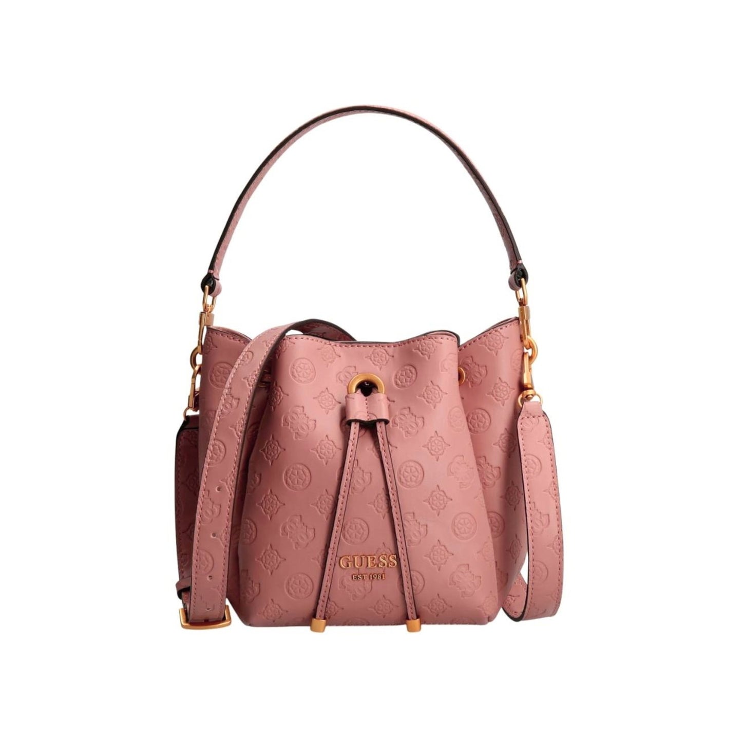 Guess, Zanelle, Synthetischer Stoff, Textilhandtasche, Keks, PA849201, 22 x 15 x 5 cm