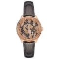 GUESS MINI MYSTICAL W0626L2 Only Time Armbanduhr 38 mm Gold ansicht-2