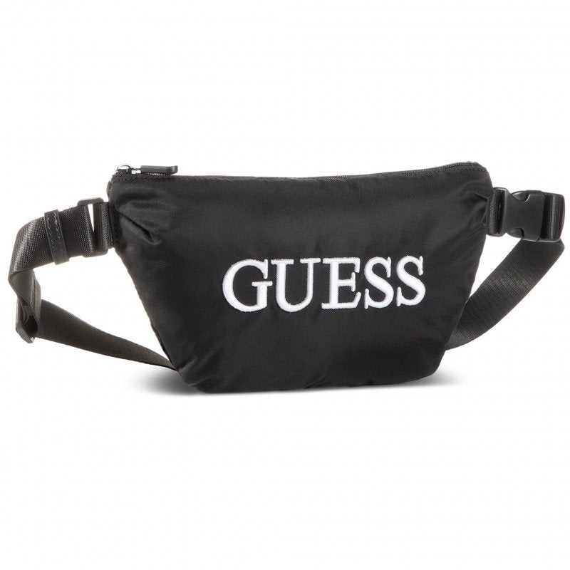 Guess, Quatro, Textil-Bauchtasche, Schwarz, 19/28,5 x 17 x 4 cm, Für Männer