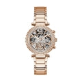 GUESS SOLSTICE GW0403L3 Chronograph Armbanduhr 37 mm Gold ansicht-6