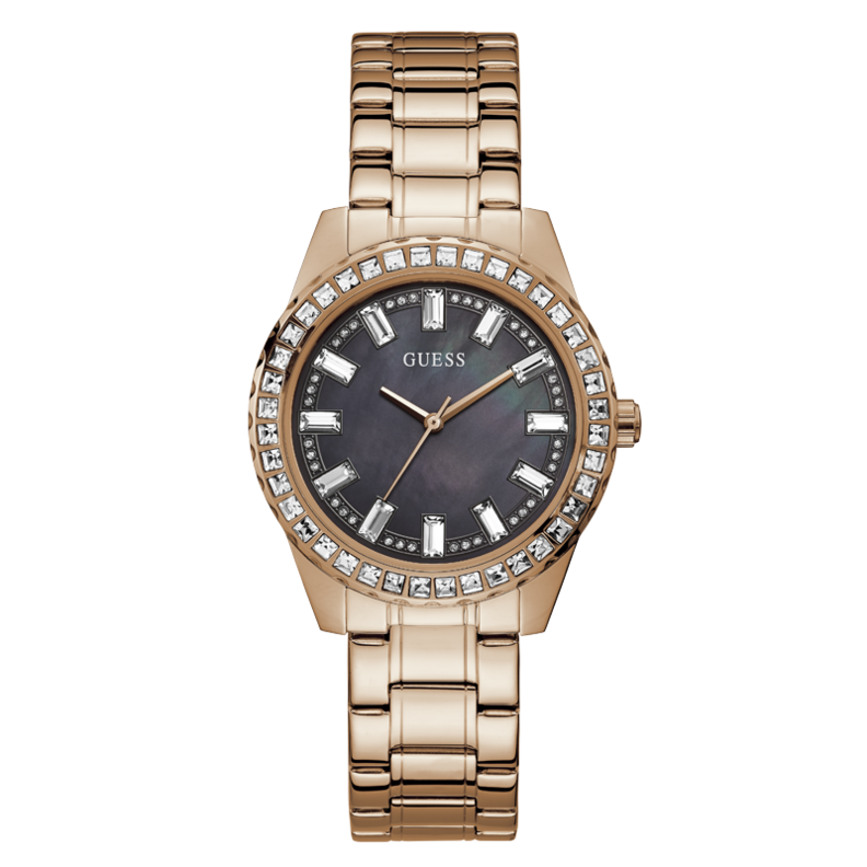 GUESS SPARKLER GW0111L3 Only Time - Armbanduhr 38 mm Gold ansicht-3