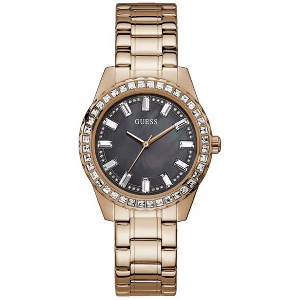 GUESS SPARKLER GW0111L3 Only Time - Armbanduhr 38 mm Gold