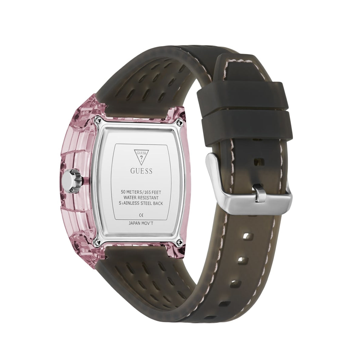 GUESS SPORTING PINK GW0032G3 Armbanduhr Rosa ansicht-4