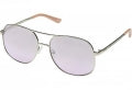 GUESS SUNGLASSES GF6081 Silver GF6081 10Z 59 17 140 Sonnenbrille Silber ansicht-3