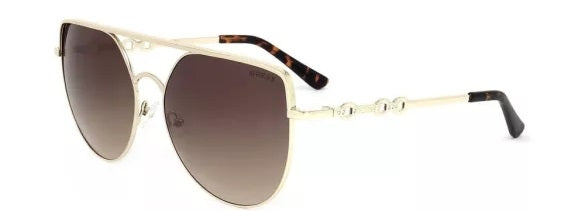 GUESS SUNGLASSES GF6082 Gold GF6082 32F 61 17 145 Sonnenbrille Gold ansicht-2