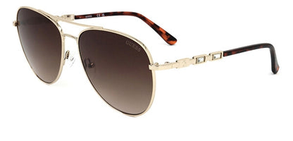 GUESS SUNGLASSES GF6143 Gold GF6143 32F 59 16 140 Sonnenbrille Gold ansicht-2