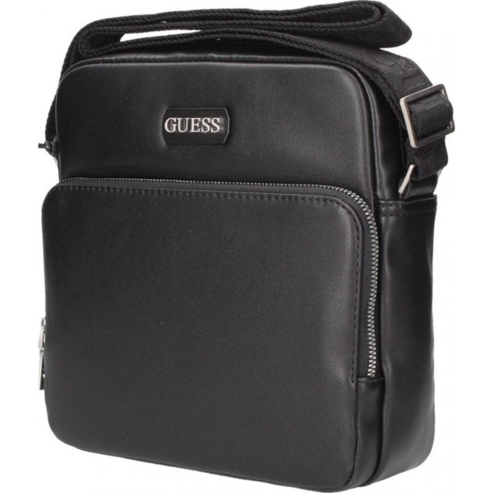 Guess, Torba, Textil-Umhängetasche, Schwarz, 19 x 23 x 2 cm, Für Männer
