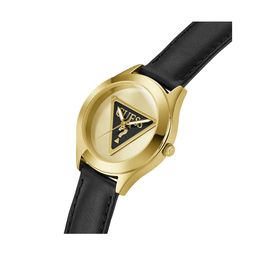GUESS TRI PLAQUE GW0744L2 Only Time Armbanduhr 34 mm Gold ansicht-2