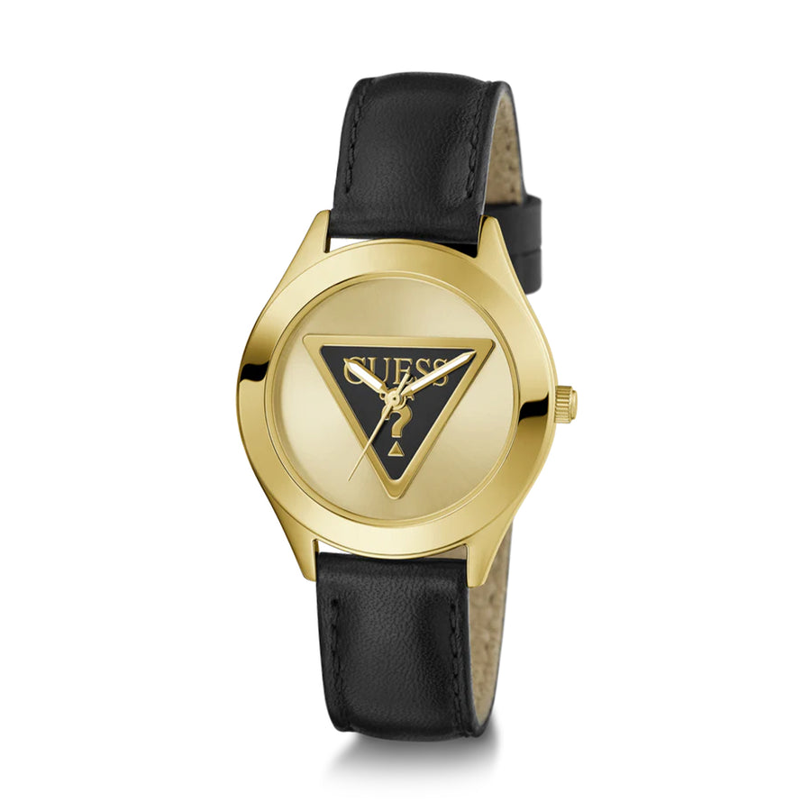 GUESS TRI PLAQUE GW0744L2 Only Time Armbanduhr 34 mm Gold