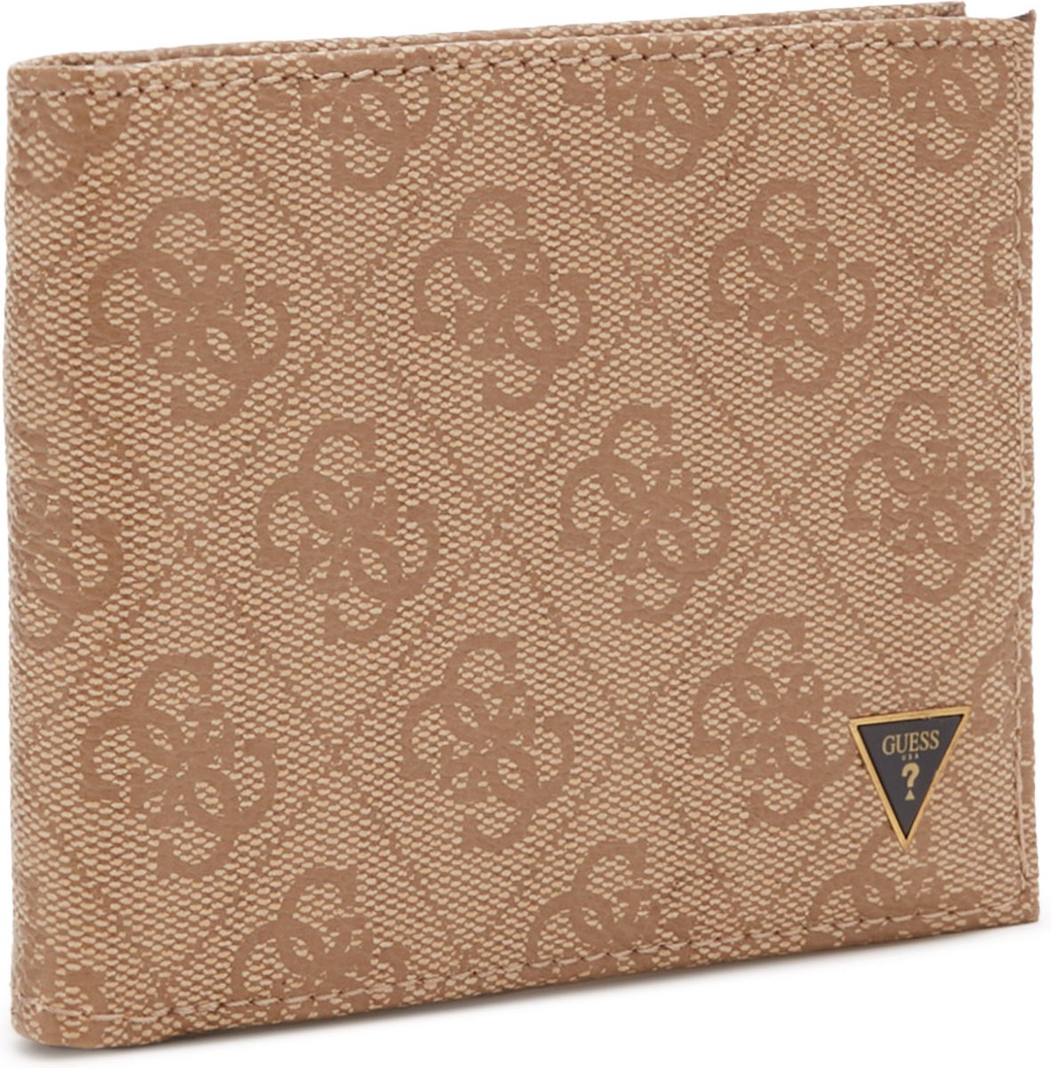 Guess Guess, Vezzola, Textilbrieftasche, Kleines Portemonnaie, SMVZLALEA20, Braun, Für Männer Regular