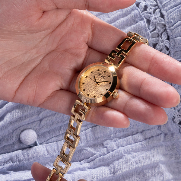 GUESS WATCHES GW0549L2 Only Time - Armbanduhr 26 mm Gold ansicht-5