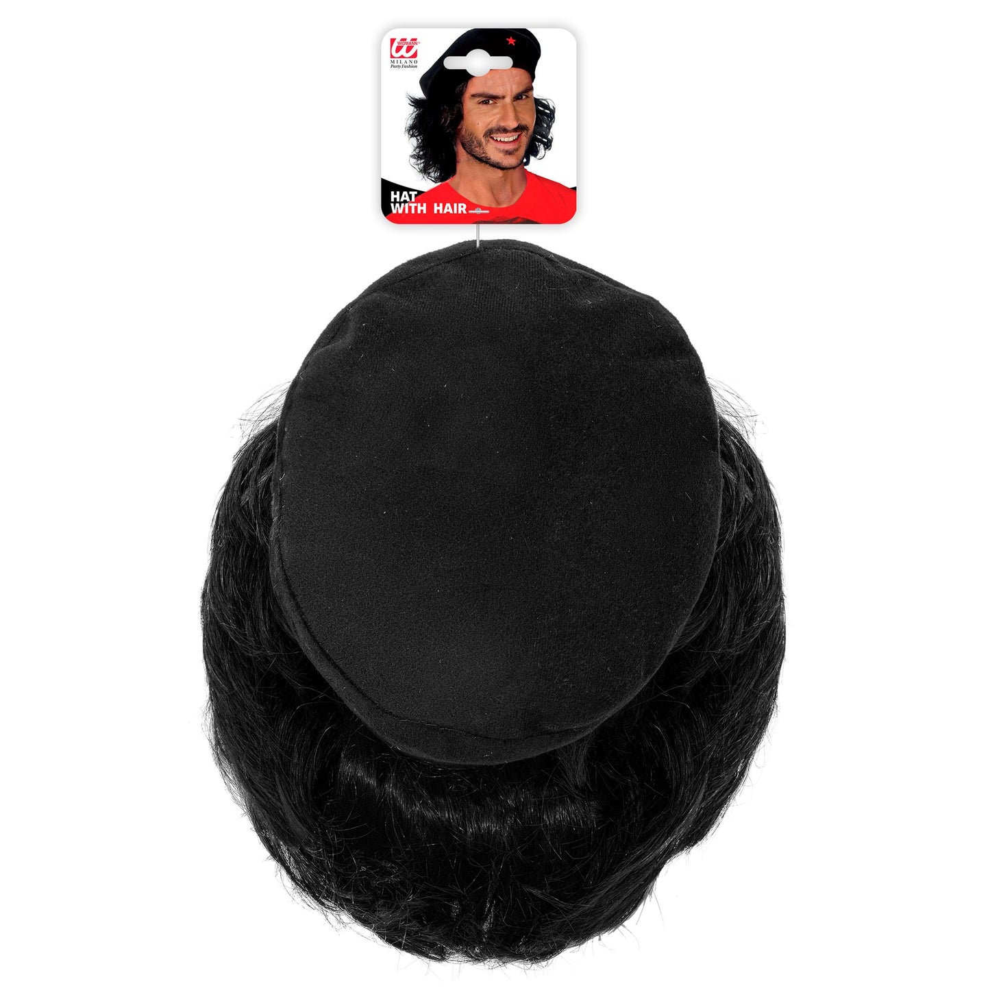 "GUEVARA MÜTZE MIT HAARE" – Detailansicht