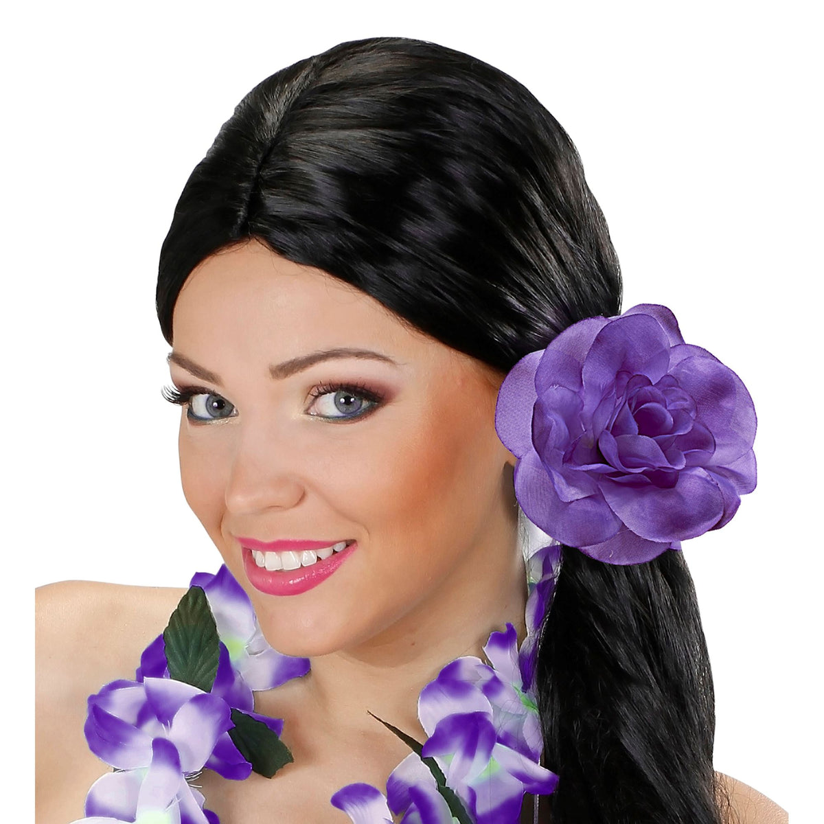 "HAARGUMMI MIT VIOLETTER BLUME" – Ansicht 3