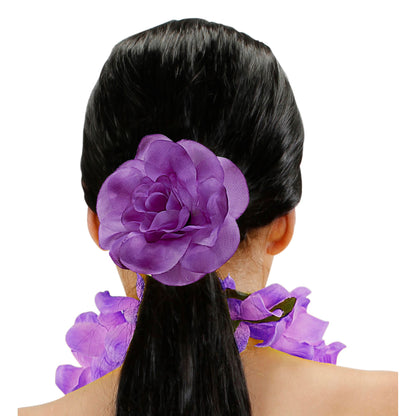 "HAARGUMMI MIT VIOLETTER BLUME" – Ansicht 4