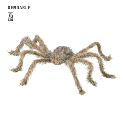 "HAARIGE SPINNE BIEGBAR" 75 cm – Vorderansicht