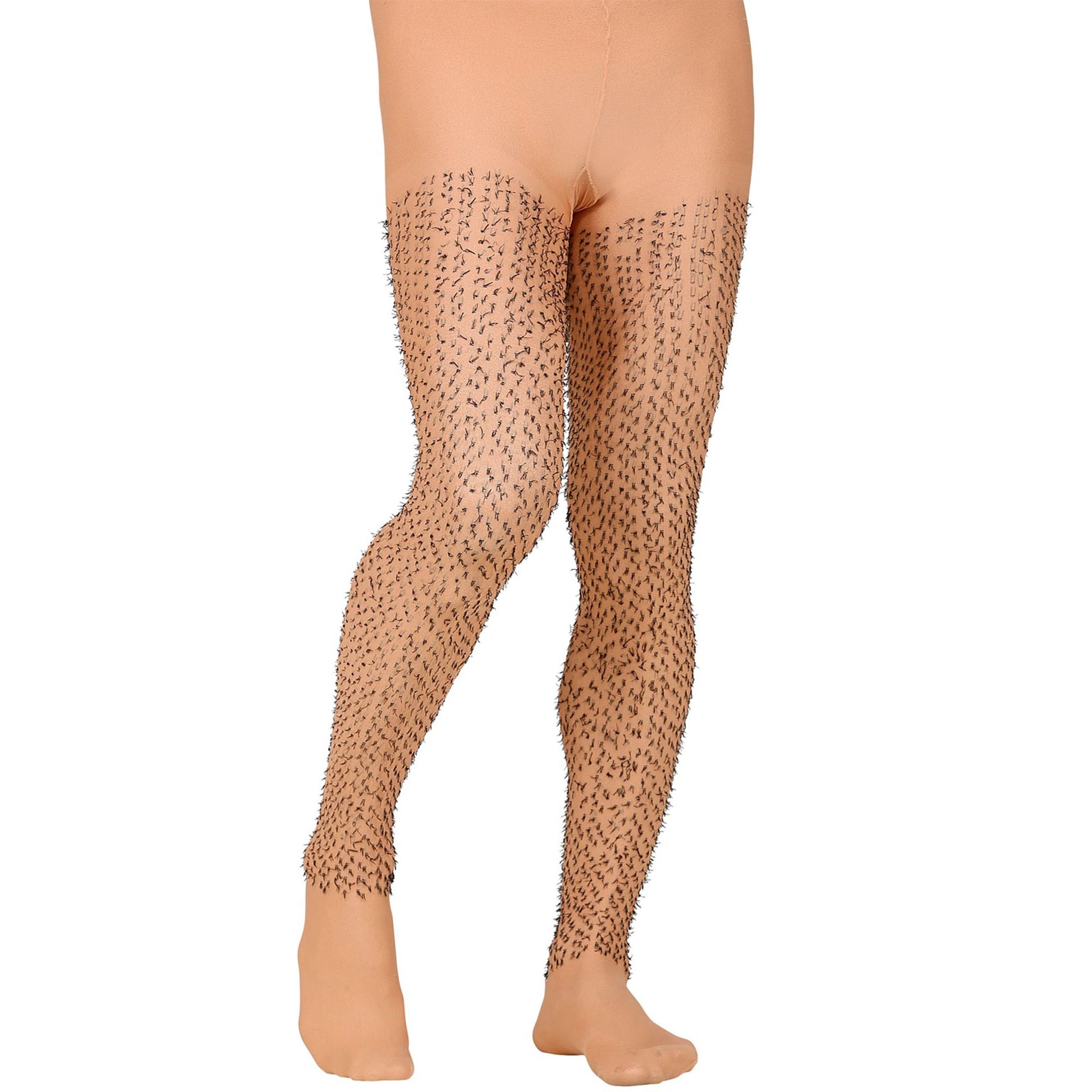 "HAARIGE STRUMPFHOSE" Männergröße - 60 DEN – Vorderansicht