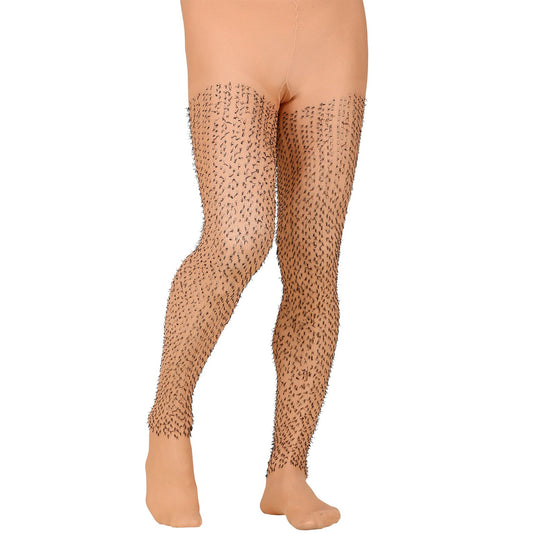 "HAARIGE STRUMPFHOSE" Männergröße - 60 DEN – Vorderansicht
