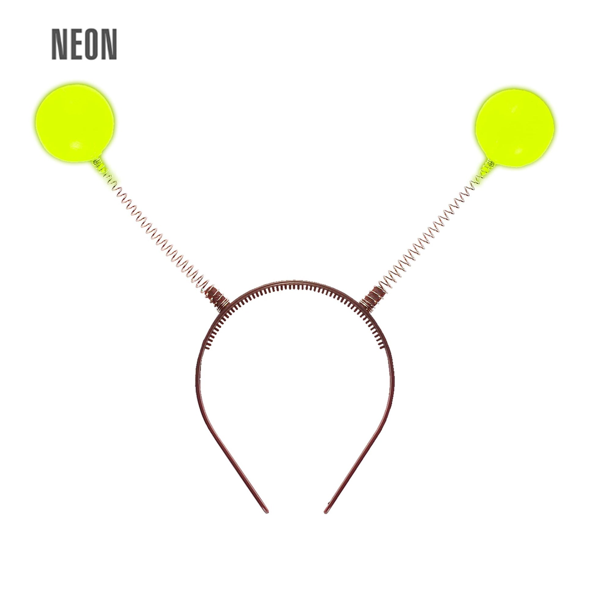 "HAARREIF MIT GLOW IN DARK ANTENNEN" – Vorderansicht