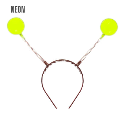 "HAARREIF MIT GLOW IN DARK ANTENNEN" – Vorderansicht