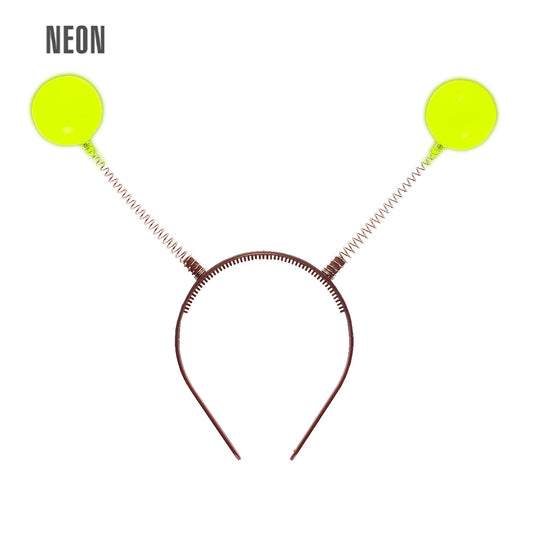 "HAARREIF MIT GLOW IN DARK ANTENNEN" – Vorderansicht