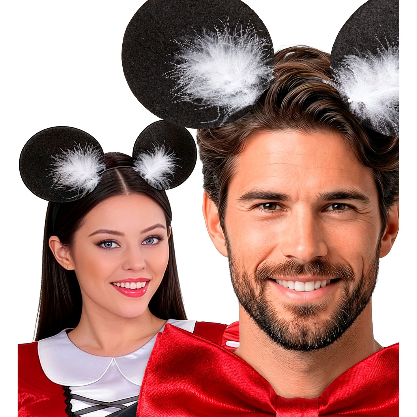 "HAARREIF MIT MAUSOHREN MIT MARABOU" – Ansicht 3