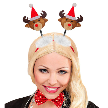 "HAARREIFEN RENTIER MIT WEIHNACHTSMANNMÜTZE" – Ansicht 4