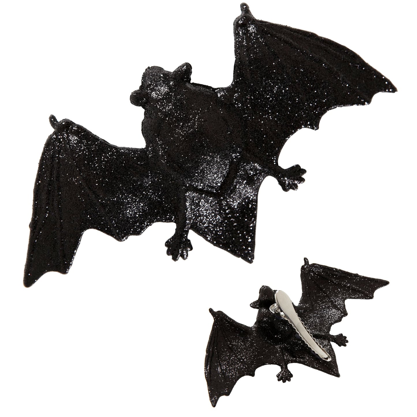 "HAARSPANGE FLEDERMAUS" – Vorderansicht