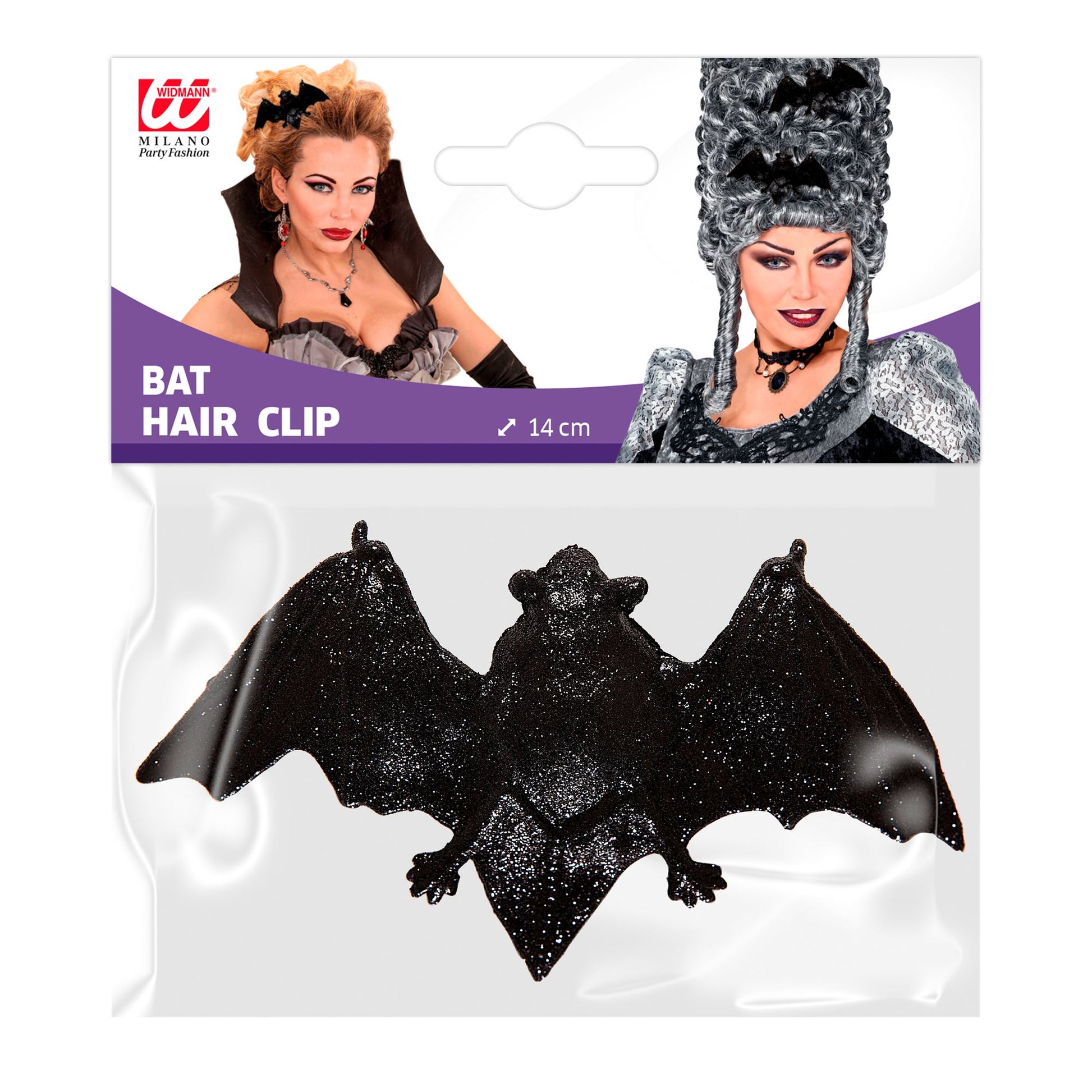 "HAARSPANGE FLEDERMAUS" – Detailansicht