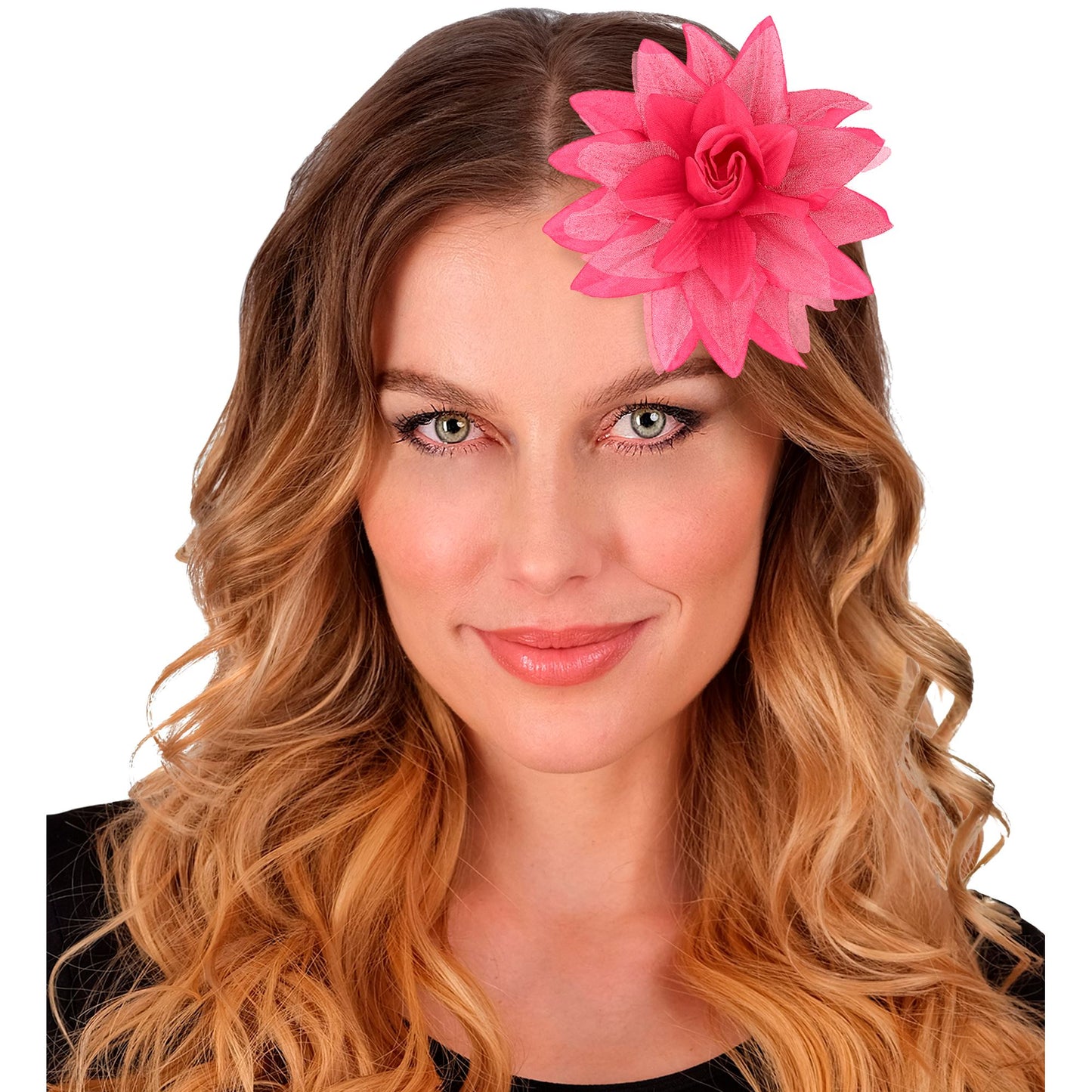 "HAARSPANGE MIT PINKER BLUME UND " – Ansicht 3