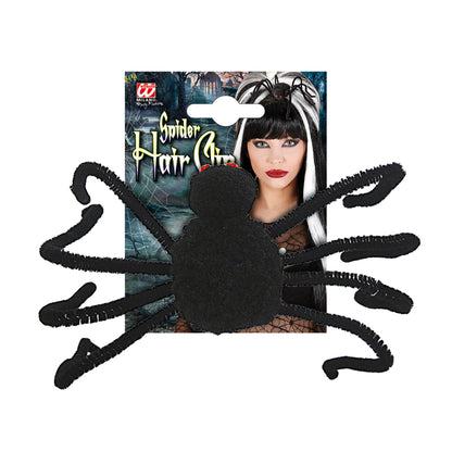 "HAARSPANGE MIT SPINNE" – Detailansicht