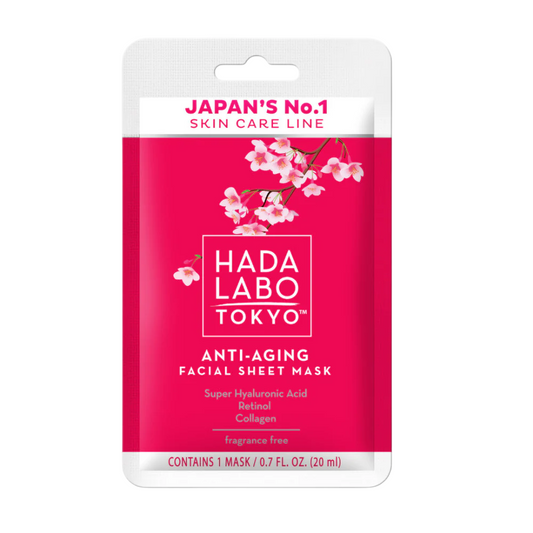 Hada Labo Tokyo Hada Labo Tokyo, Hada Labo, Hyaluronsäure & Kollagen, Anti-Aging, Gesichtsmaske, Gesicht, Tag, 20 ml Regular