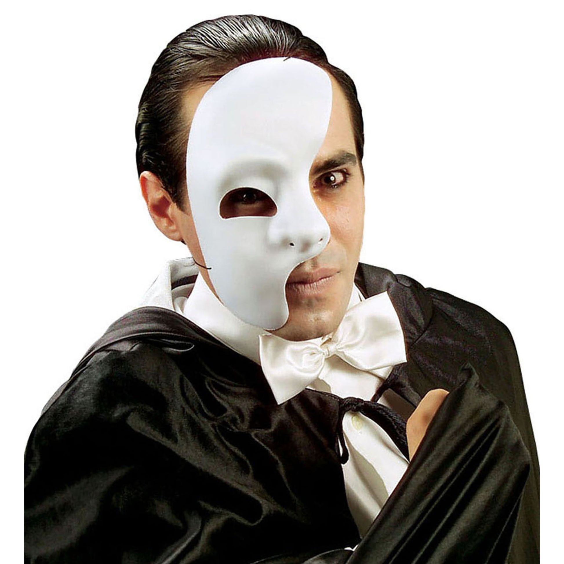 "HALB-GESICHT PHANTOM AUGENMASKE" – Detailansicht