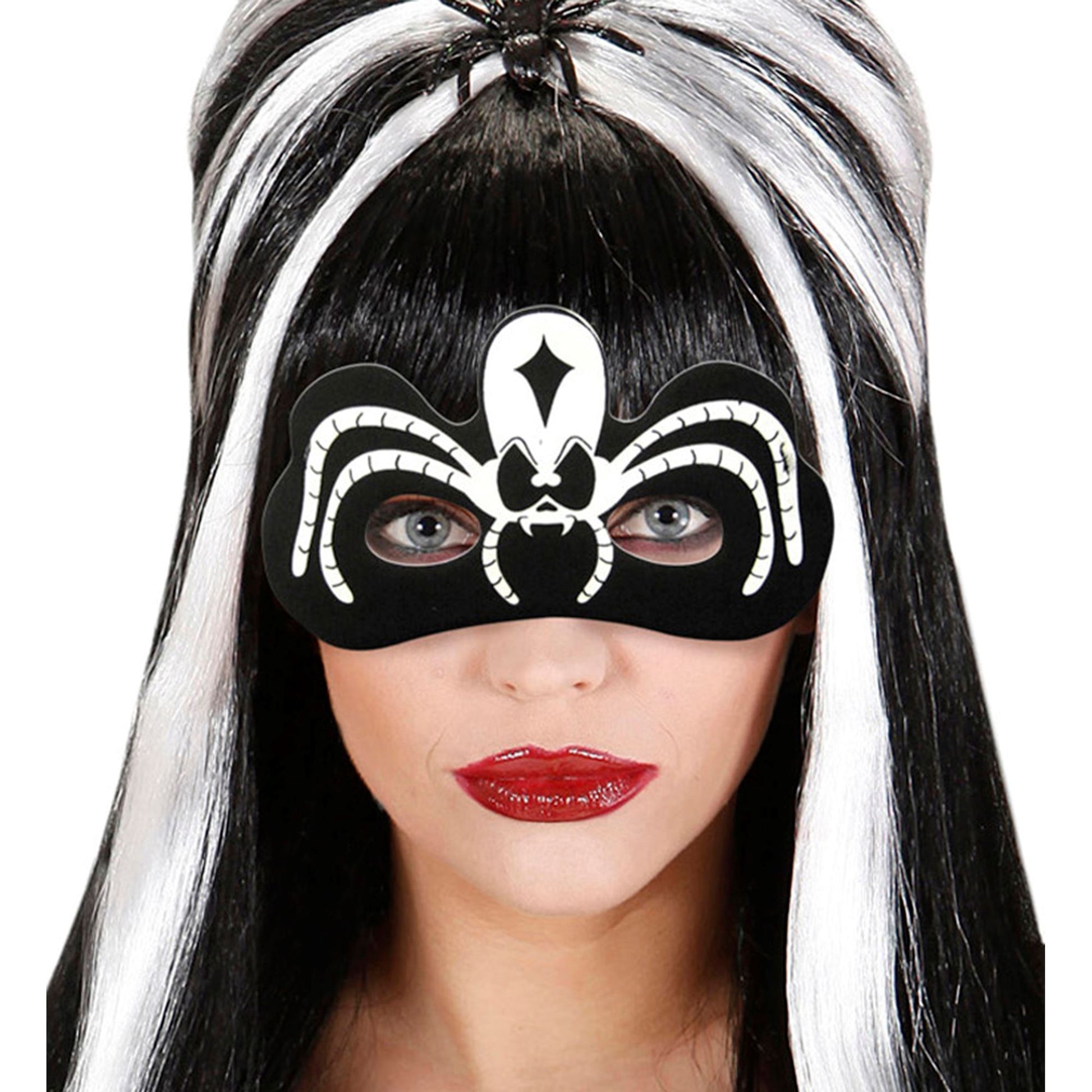 "HALBMASKE HALLOWEEN" in 3 Modellen sortiert – Detailansicht