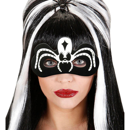 "HALBMASKE HALLOWEEN" in 3 Modellen sortiert – Detailansicht