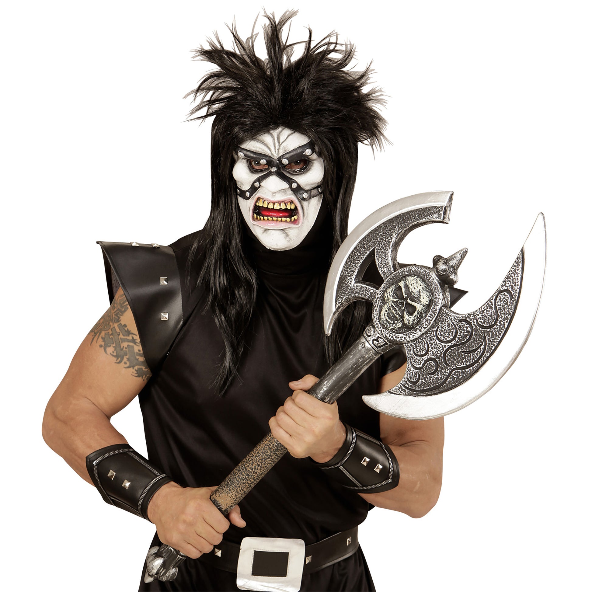 "HALBMASKE ROCKER/HENKER" – Detailansicht