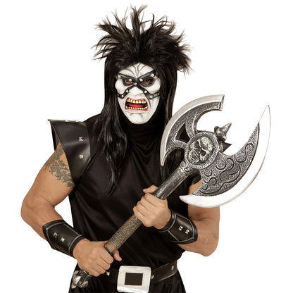 "HALBMASKE ROCKER/HENKER" – Detailansicht