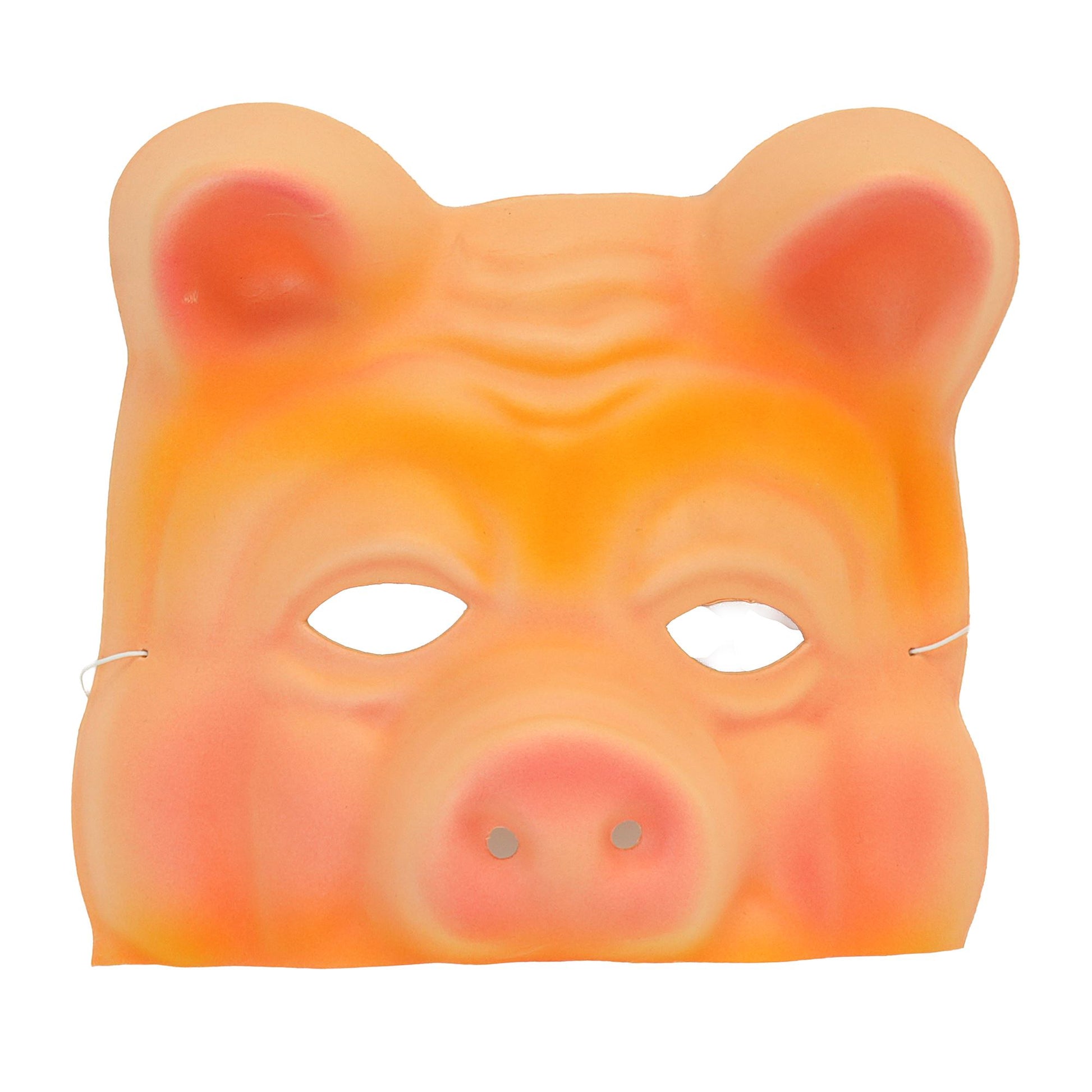 "HALBMASKE SCHWEIN" aus EVA – Vorderansicht