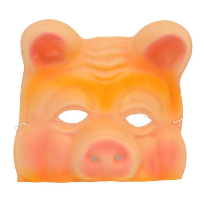 "HALBMASKE SCHWEIN" aus EVA – Vorderansicht