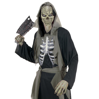 "HALBMASKE TOTENKOPF AUS SCHAUMLATEX" – Ansicht 3