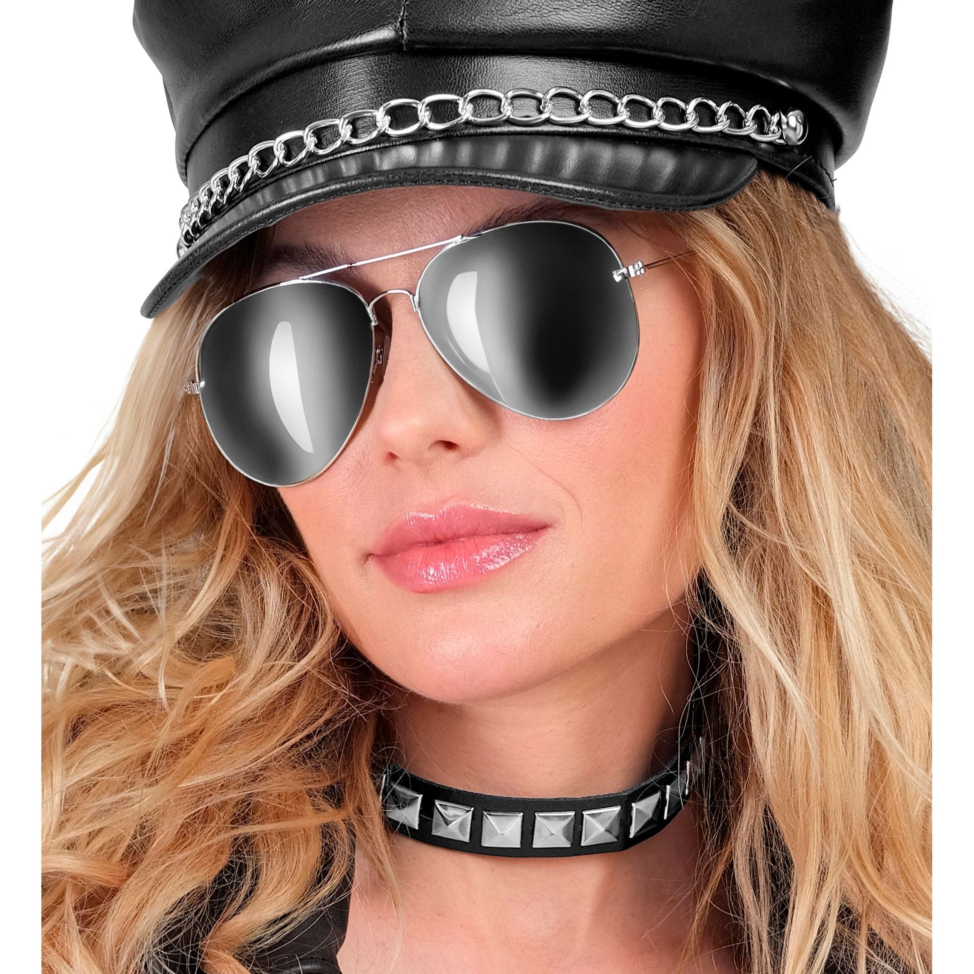 "HALSBAND MIT NIETEN" Kunstleder – Ansicht 3